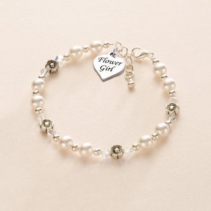 Show details for Flower Girl Bracelet Picture of Flower Girl Bracelet